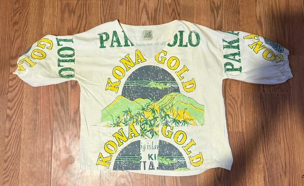 Jaded Gypsy Kona Gold Harvest Fields Top Size S/M